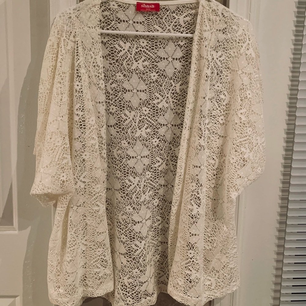 Lace Shawl/ Cover Up